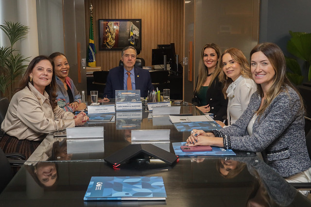 Você está visualizando atualmente Ministro Barroso recebe, no CNJ, parlamentares em articulação contra Violência Obstétrica e Feminicídio