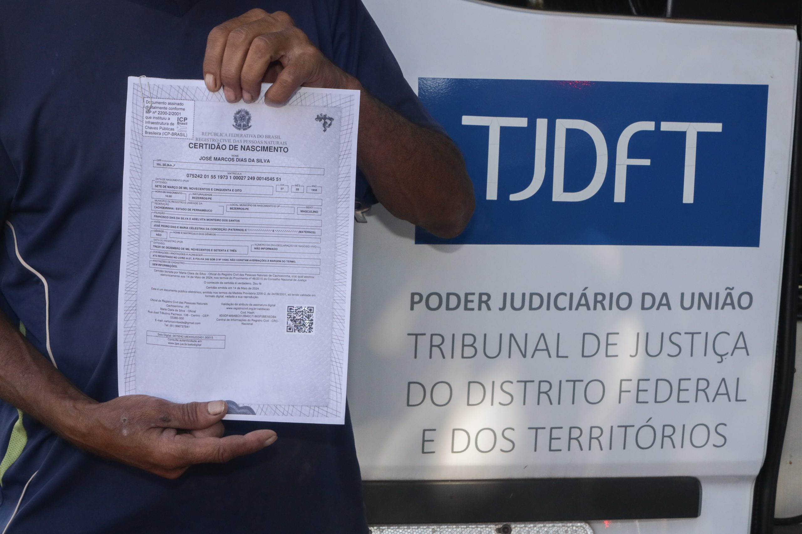 Você está visualizando atualmente DF encerra Semana Nacional do Registro Civil com mais de 1.200 atendimentos