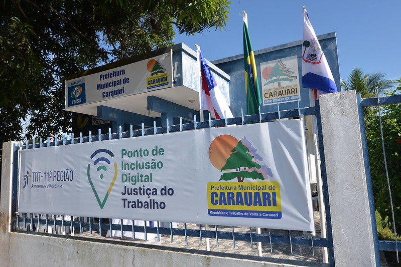 Você está visualizando atualmente Justiça do Trabalho inaugura novos Pontos de Inclusão Digital no interior do Amazonas