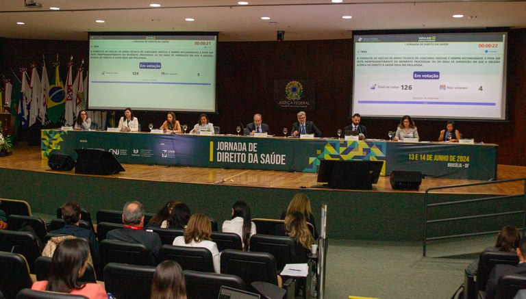 Você está visualizando atualmente I Jornada de Direito da Saúde é encerrada com aprovação de 47 enunciados