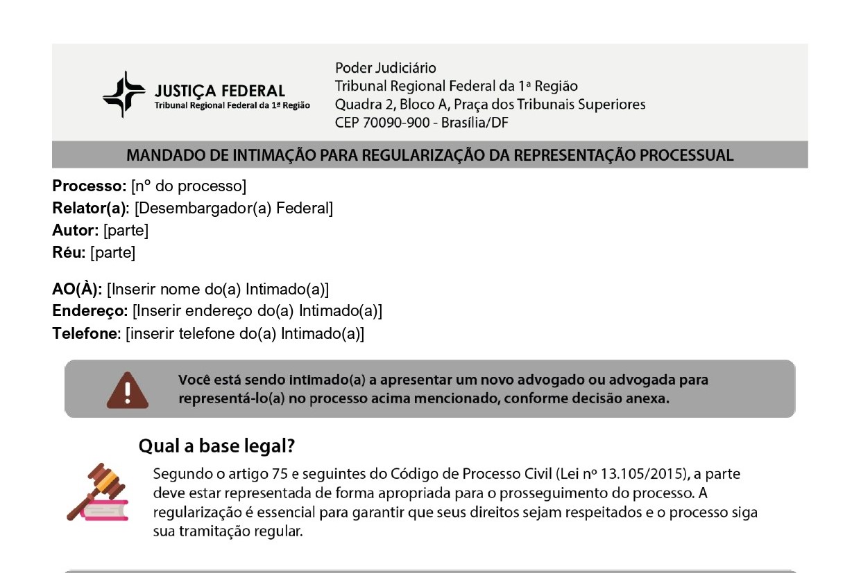 Você está visualizando atualmente Justiça Federal da 1.ª Região cria modelo para facilitar o entendimento de documentos judiciais