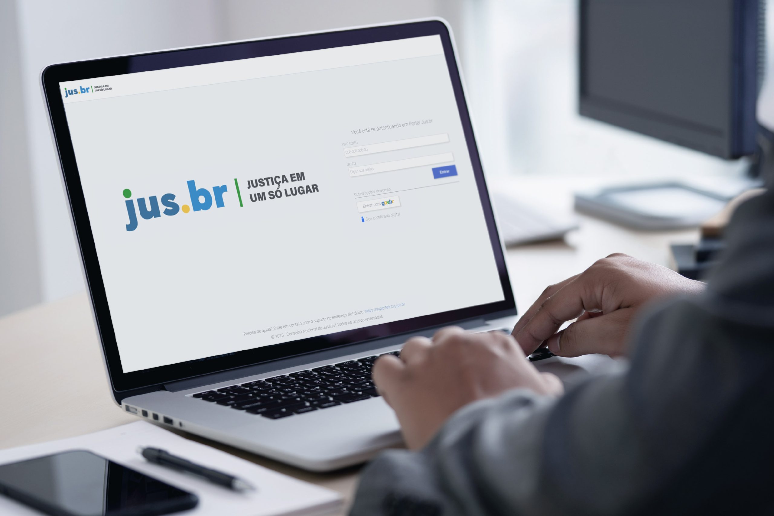 Você está visualizando atualmente Mais de 1/3 dos tribunais brasileiros disponibilizam peticionamento intercorrente via Jus.br