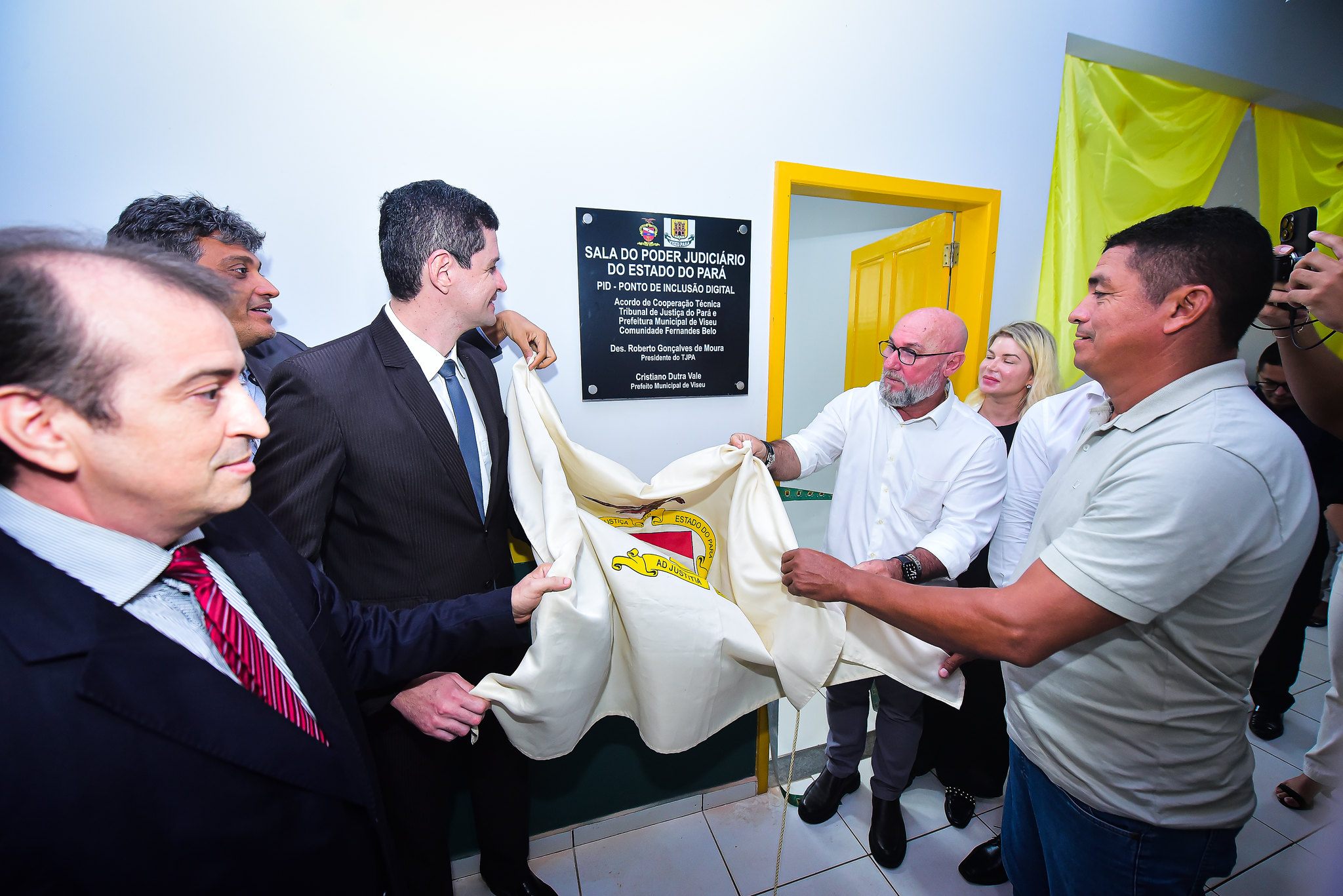 Você está visualizando atualmente Justiça do Pará instala Ponto de Inclusão Digital em Viseu