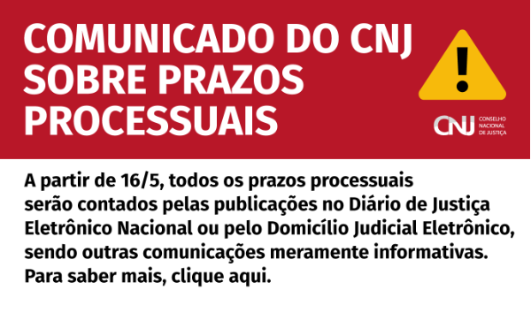 Você está visualizando atualmente CNJ alerta tribunais sobre novas regras de contagem de prazos processuais