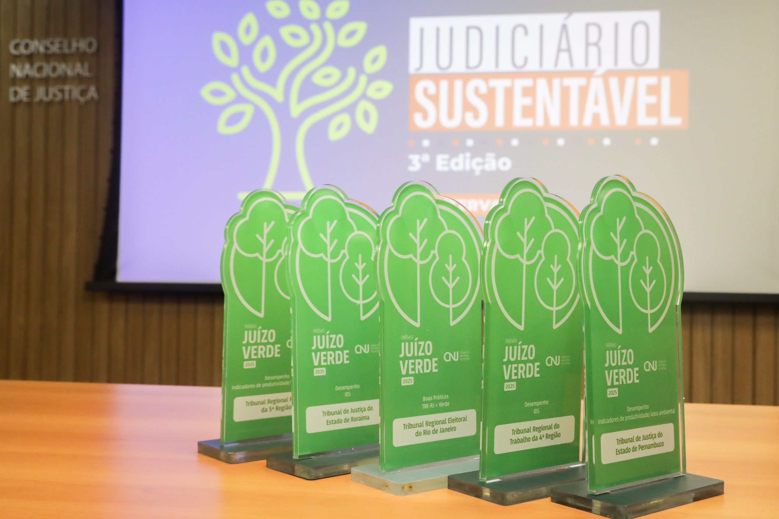 Você está visualizando atualmente Iniciativas em meio ambiente: CNJ entrega Prêmio Juízo Verde a vencedores