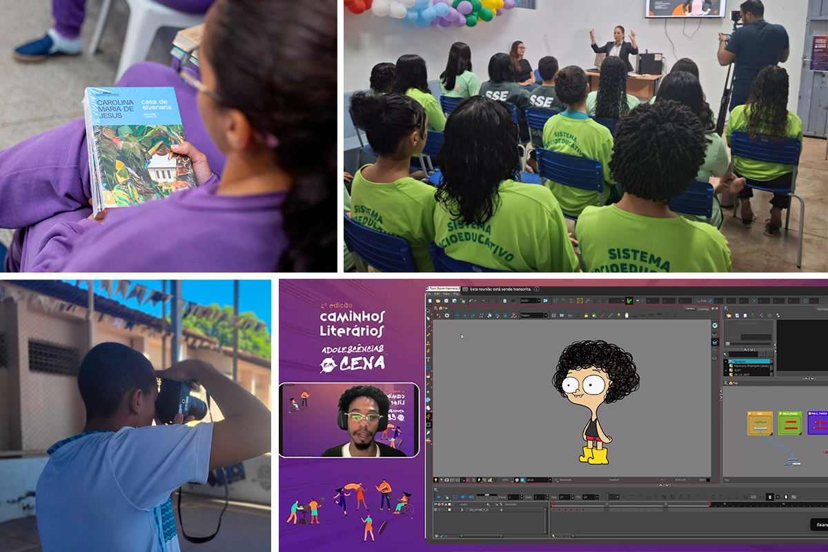 Você está visualizando atualmente Caminhos Literários movimenta unidades com cultura e jornalismo feito por adolescentes 