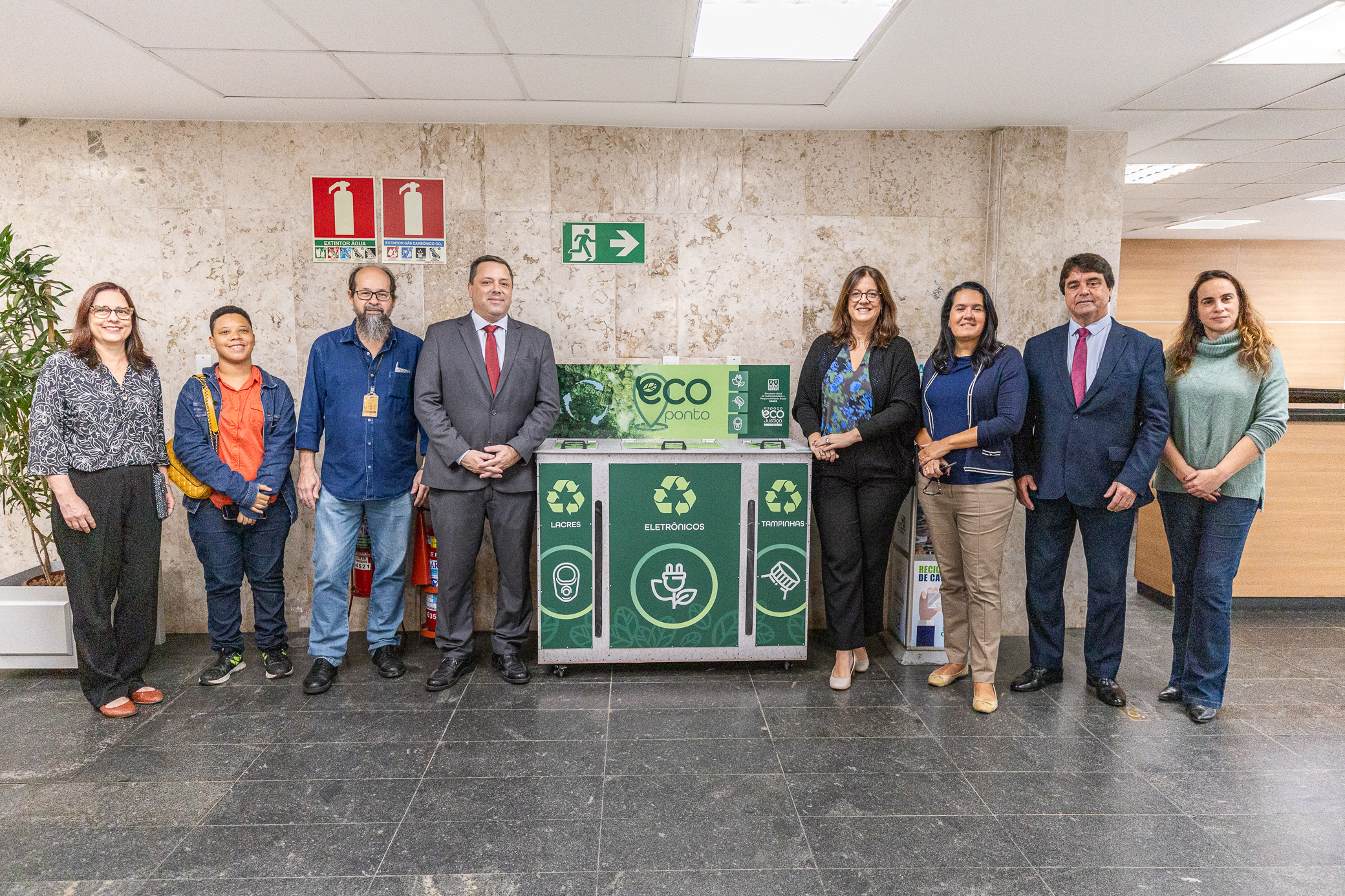 No momento, você está visualizando Justiça fluminense amplia projeto sustentável com novo Ecoponto no Fórum Central