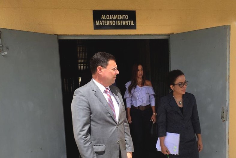 Representantes do Conselho Nacional de Justiu00e7a verificaram as condiu00e7u00f5es de custu00f3dia de mulheres gru00e1vidas e lactantes no Estado